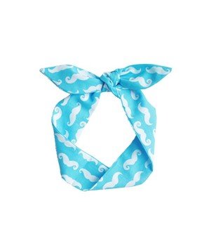 Ayunda Tied Headband ndash Blue