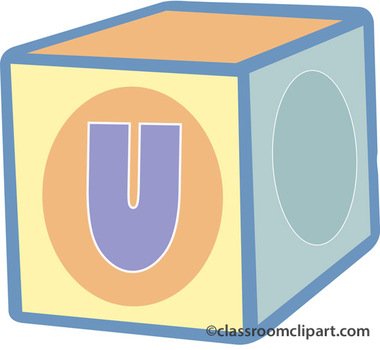 Download U Alphabet Block