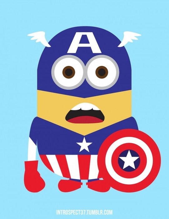Minions Como Superh eacuteroes Capit aacuten Am eacuterica