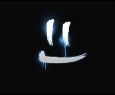 glare on black as illustration