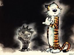 Calvin And Hobbes Screensavers drawing