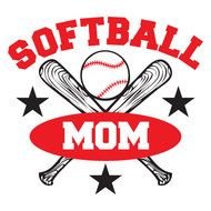 Softball Mom Clip Art