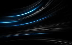 Blue And Black Abstract as a picture for a clipart