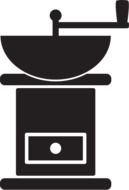 clipart of the Kitchen coffee grinder Icon