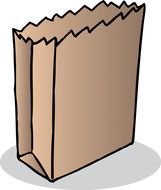 Bag Cartoon drawing