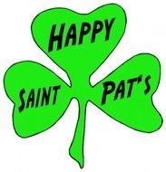 St Patricks Day Shamrock Clip Art N30