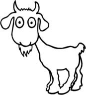 Three Billy Goats Gruff Coloring Pages