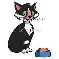 Cat Food Bowl Clip Art N11