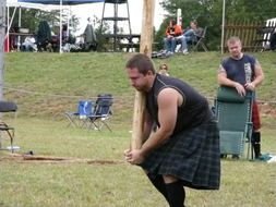 Caber Toss Photo