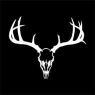 Deer Head Skull Clip Art N4