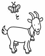 Goat Coloring Pages