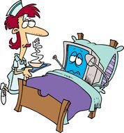 Cartoon Home Care clipart