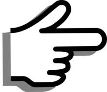 Pointing Finger Clip Art N29