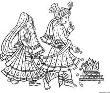 Indian Wedding Clip Art N8