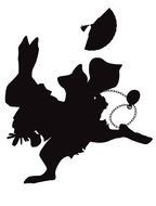 Alice In Wonderland Silhouette Clip Art N2