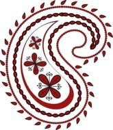 Paisley Clip Art N12