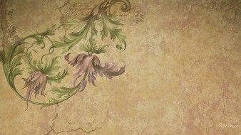 Vintage Paper Flowers drawing