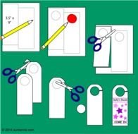 How To Make A Door Knob Hanger