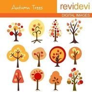 Fall Tree Clip Art N56