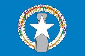 Ä°llustration of northern mariana islands flag