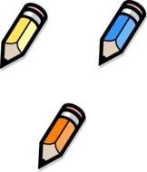 Yellow Pencil Clip Art N14