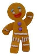 clipart of isolated gingerbread man