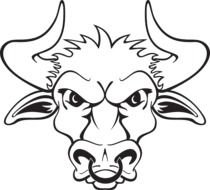 Drawings Of Bull Head Tattoo Designs N2