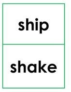 words "ship" and "shake" in the picture