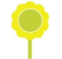 Yellow Spring Flowers Clip Art