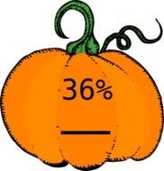 Happy Halloween Pumpkin Clip Art N7