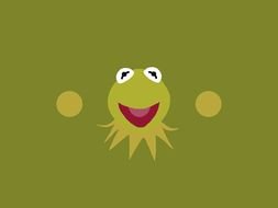 Kermit Frog Clip Art drawing