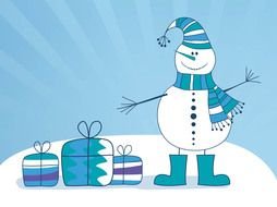 winter Vector Art drawing