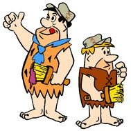 Flintstones Cartoon Clip Art N3