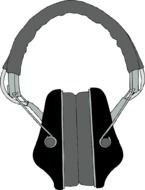 Person With Headphones Clip Art N6