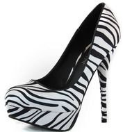 Zebra Print Shoes drawing