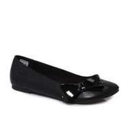 Clip art of Black Flat Shoe