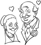 Grandparents Clip Art N25
