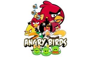 Clipart of Angry Birds logo