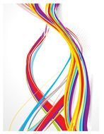 Clip art of Curve Lines