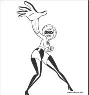 Printable Incredibles Coloring Pages