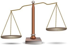 Clipart of Balance Beam Scales