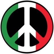 Peace Symbol Flag drawing