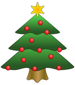 Christmas Tree Clip Art N260