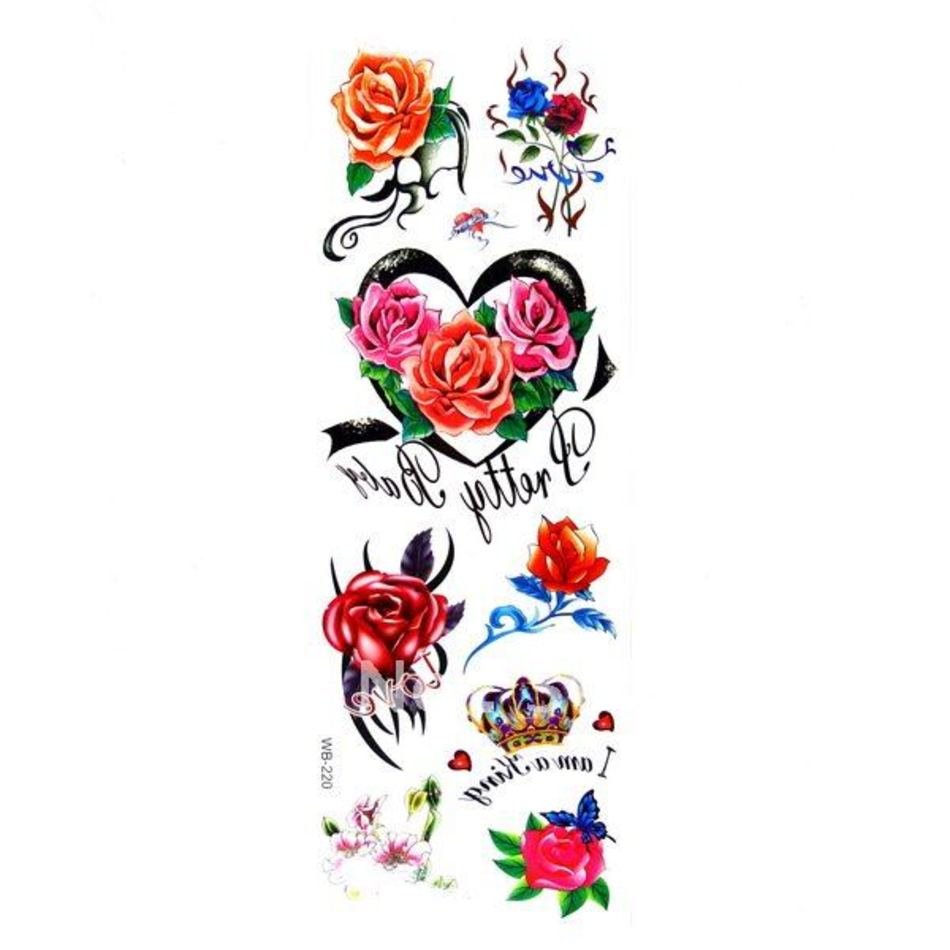 Flower Pattern Tattoos