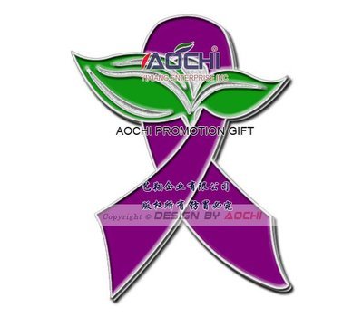 Lavender Ribbon Cancer Awareness N3