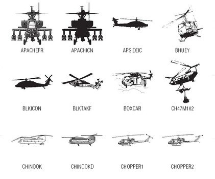 Helicopter Clip Art N36