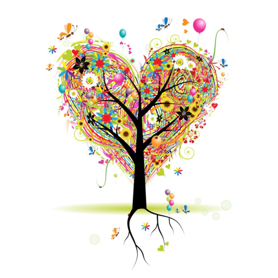 Heart Tree Clip Art N14