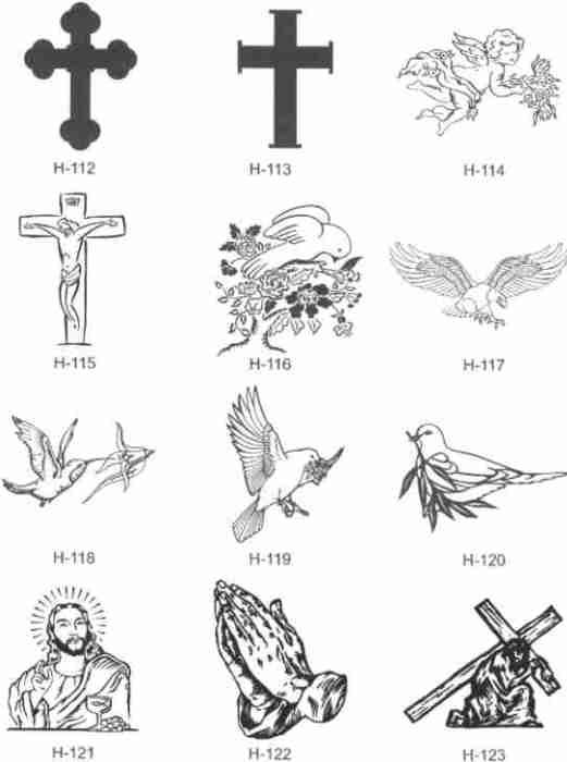 Clip Art For Memorial Headstones