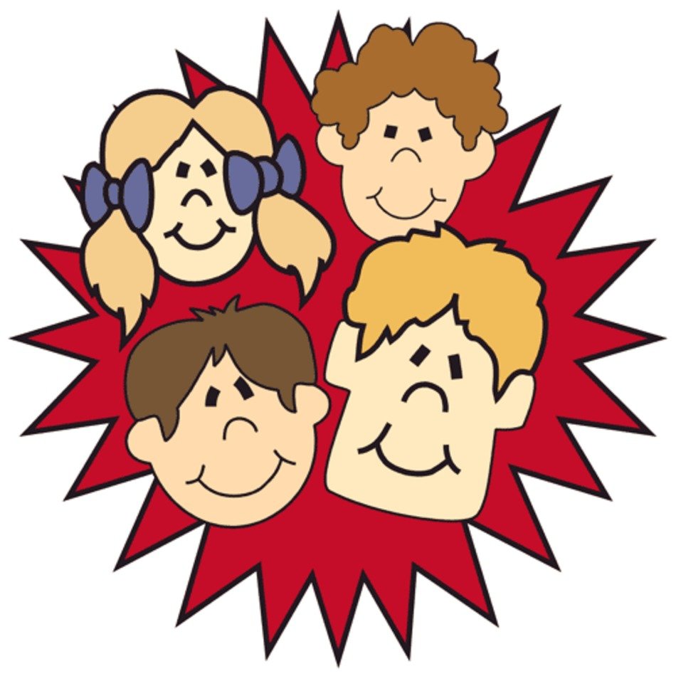 Four Children Clip Art We Have Our Kids Pages Up And