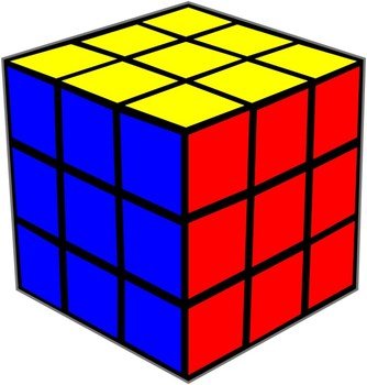 Math Cube Clip Art N4